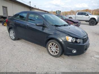  Salvage Chevrolet Sonic