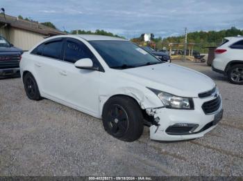  Salvage Chevrolet Cruze