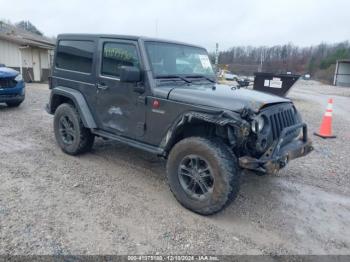  Salvage Jeep Wrangler