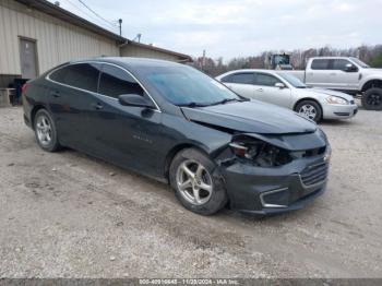  Salvage Chevrolet Malibu