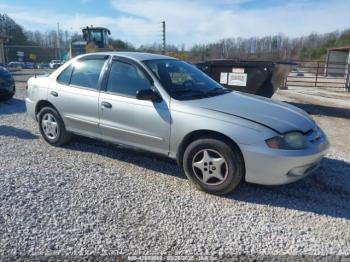  Salvage Chevrolet Cavalier