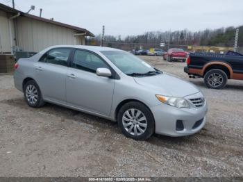  Salvage Toyota Corolla