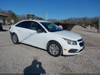  Salvage Chevrolet Cruze