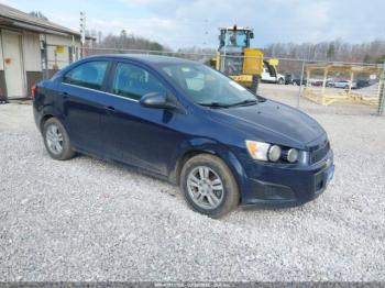  Salvage Chevrolet Sonic