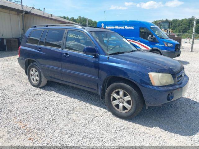  Salvage Toyota Highlander