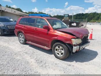  Salvage Toyota Highlander