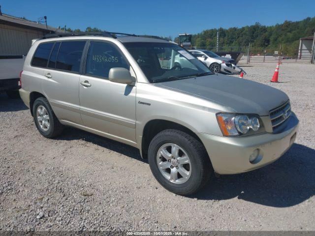  Salvage Toyota Highlander